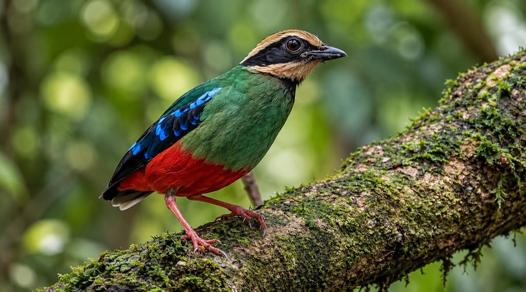 Green-breasted Pitta Search And Bigodi Wetland Birding