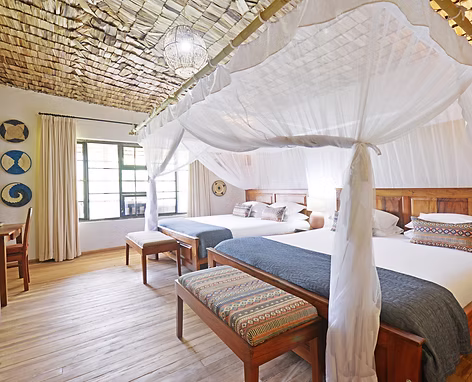 Ichumbi Gorilla Lodge, Mahogany Springs Lodge or Buhoma Haven Lodge